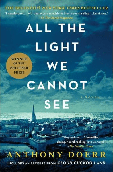 Book Cover of All the Light We Cannot See by Anthony Doerr