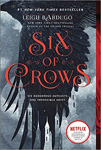 Book cover of Six of Crows by Leigh Bardugo.