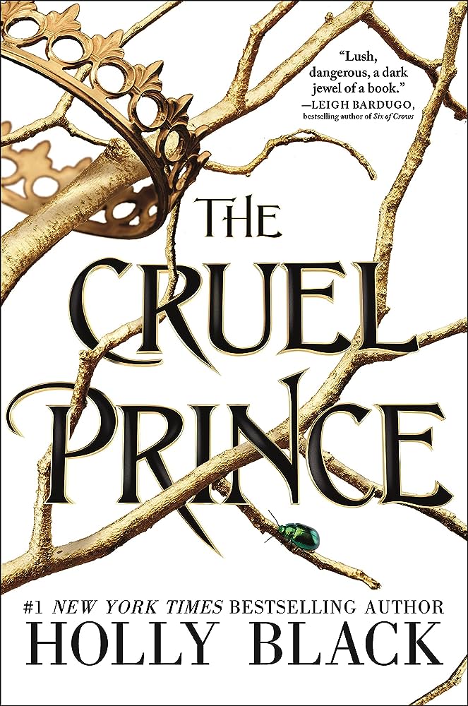 book cover for The Cruel Prince by Holly Black