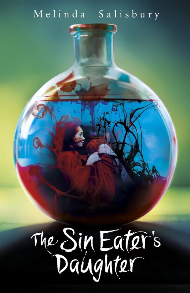 book cover for the sin eater's daughter by melinda salisbury
